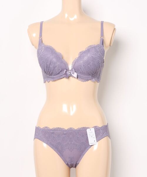 Absorle（アブソール） ブラジャー ショーツセット ワントーン