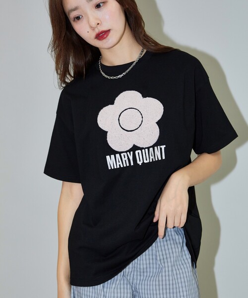 PUBLUX（パブリュクス） 半袖Tシャツ「MARY QUANTコラボ」 M ピンク