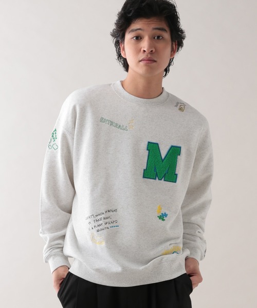 RAGEBLUE（レイジブルー） トレーナー スウェット サガラ刺繍/ワッペン