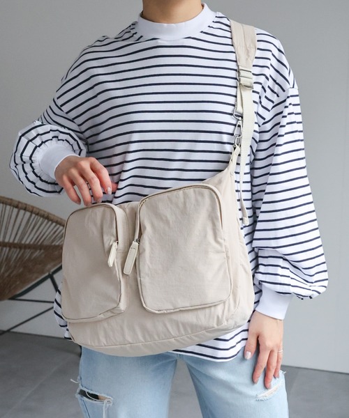 sakishimatokyo ショルダーバッグ バッグ ダブルポケットショルダー