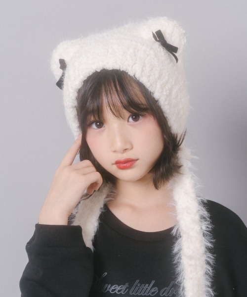 URBAN CHERRY（アーバンチェリー） ニット帽 ニットキャップ 猫耳