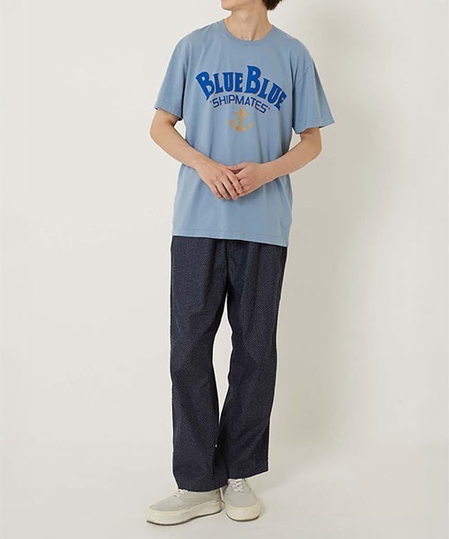 BLUE BLUE（ブルーブルー） tシャツ HT400 SHIPMATES ショートスリーブ