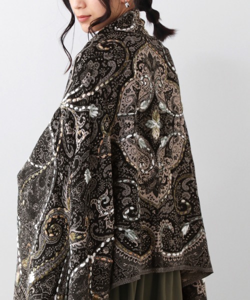 Bou Jeloud（ブージュルード） ストール インド刺繍ストール