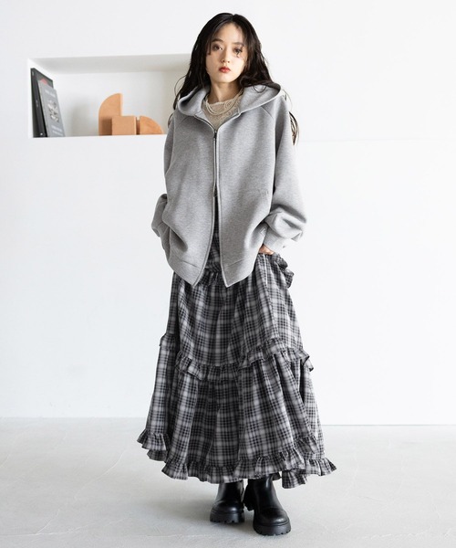 RAGEBLUE（レイジブルー） パーカー WジップポンチスウェットBIG