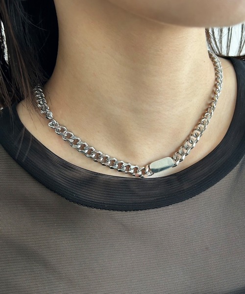 Kotoe（コトエ） ネックレス 「UNISEX」 プレートチェーンネックレス