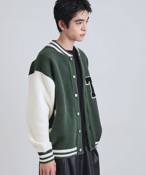 tk.TAKEO KIKUCHI（ティーケータケオキクチ） スタジャン ダブルジャ