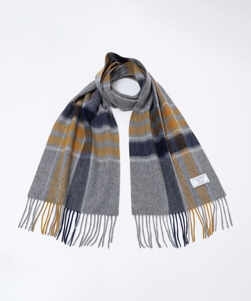 SHIPS Colors（シップスカラーズ） マフラー SHIPS Colors:カシミヤ