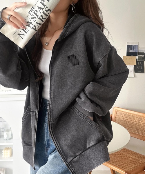 Java パーカー ジャバコラボ」大人の抜け感ニュアンス色が映える