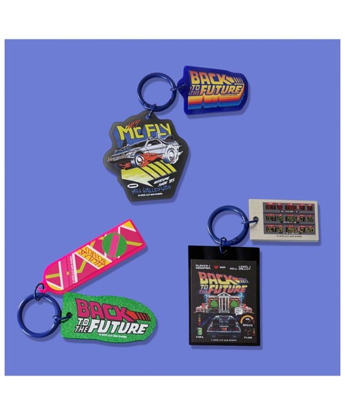 Rendez-Vous（ランデブー） キーホルダー 「 BACK TO THE FUTURE