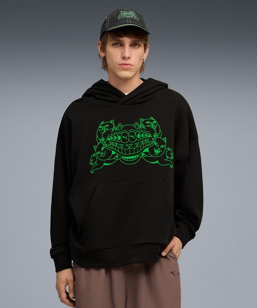 PUMA（プーマ） パーカー RIPNDIPコラボ BOXY GRAPHIC HO パーカー