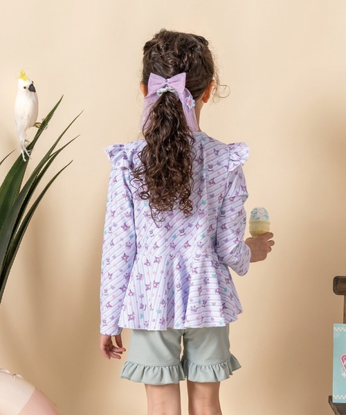 panpantutu（パンパンチュチュ） 水着 UVcutフリルセットアップ水着