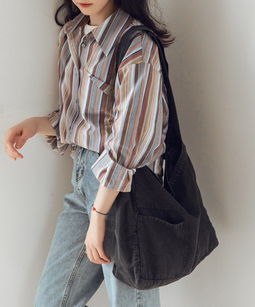 BENDER TOKYO ショルダーバッグ バッグ デニム ワンハンドル トート