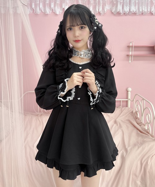 ROJITA（ロジータ） セットアップ ハートバックルチョーカー