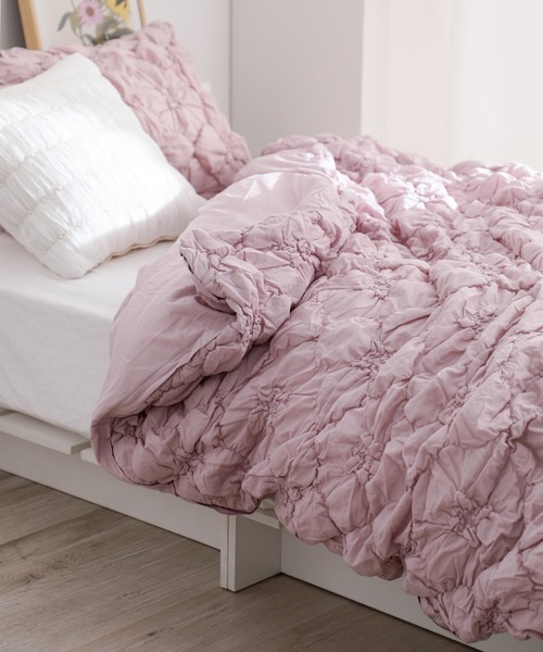 Francfranc（フランフラン） ベッド 寝具 フラワーキルト 掛け布団