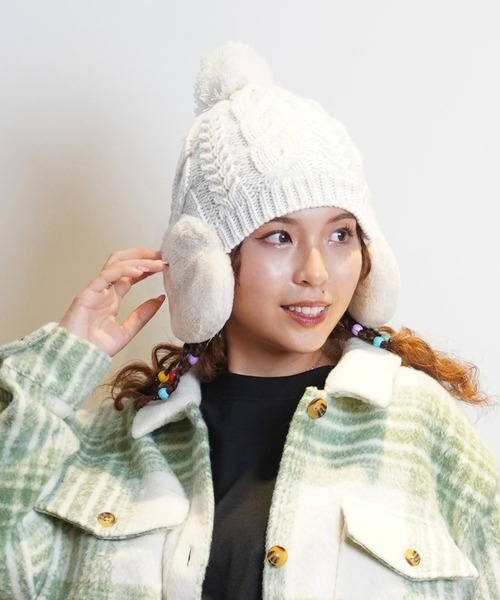 ムラサキスポーツ（MURASAKI SPORTS） ニット帽 ニットキャップ