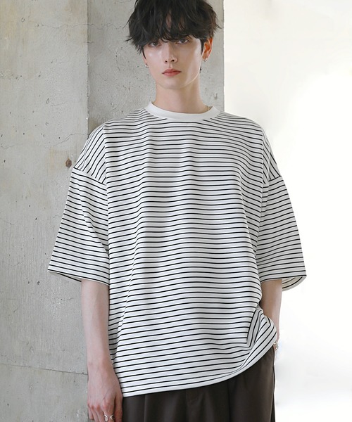 tシャツ マルチファンクショナリードレープポンチ/ヴィンテージ加工