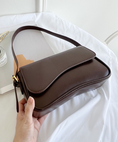 ショルダーバッグ バッグ 2WAYPUフラップミニショルダーバッグ