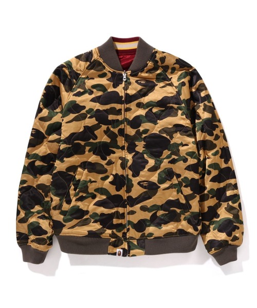 A BATHING APE（アベイシングエイプ） スカジャン JAPANESE CRANE