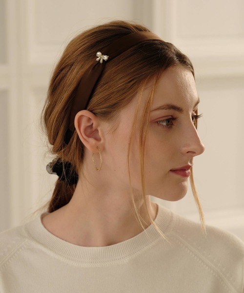 カチューシャ ビジューリボンカチューシャ : ZOZOTOWN Yahoo!店 - 通販