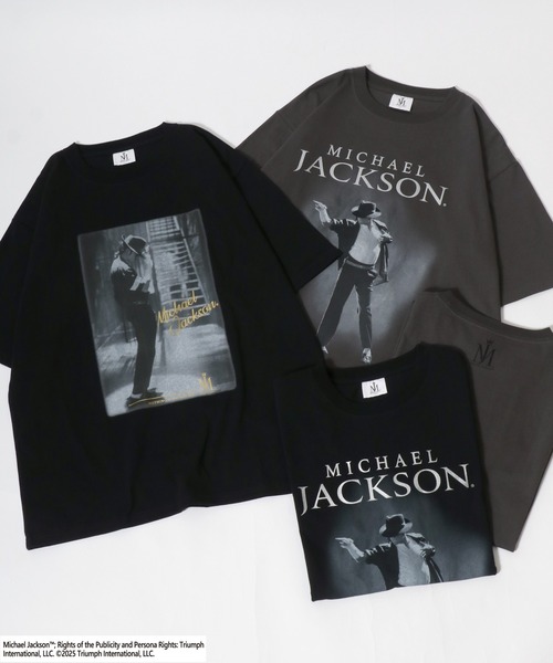 tシャツ MICHAEL JACKSON/マイケルジャクソン フォトプリント 半袖T