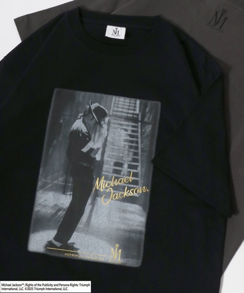 tシャツ MICHAEL JACKSON/マイケルジャクソン フォトプリント 半袖T
