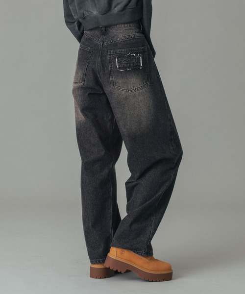 X-girl（エックスガール） ジーンズ デニム デニムパンツ LOGO PATCH