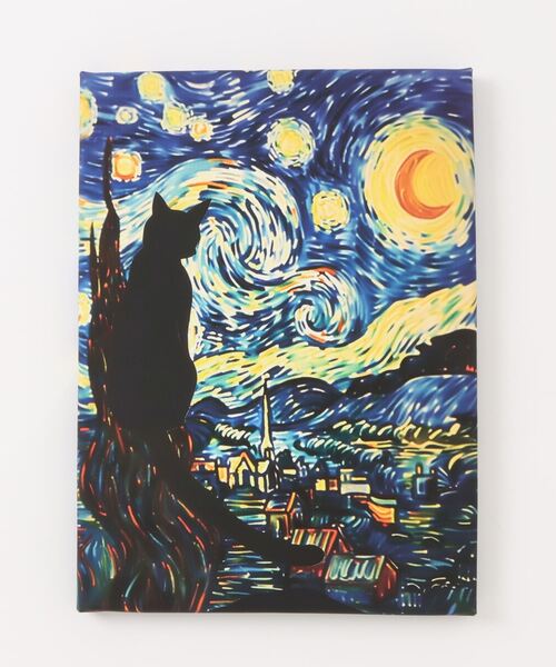 ABBEY MARKET（アビーマーケット） ポスター 猫 デザイン 世界の名画