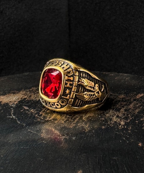 CALIFORNIA OUTFITTERS 指輪 リング 3-1C30 ヴィンテージ カレッジ