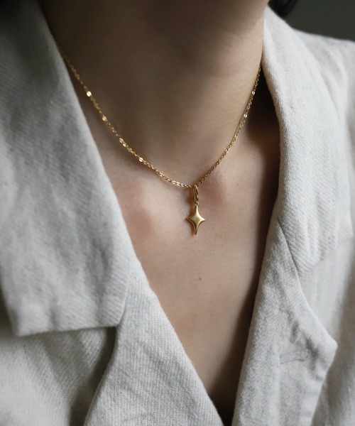 TEN. チャーム 18KGP スパークリーチャーム レディース メンズ