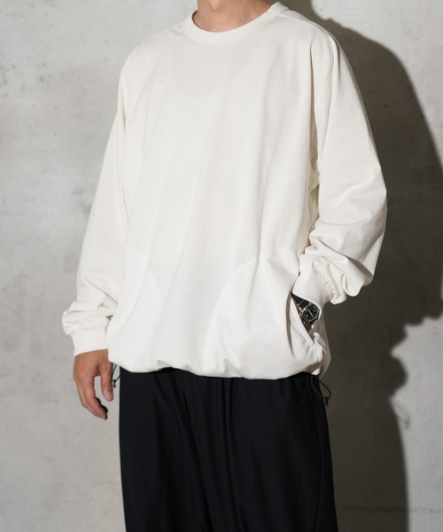 NANGA（ナンガ） tシャツ ECO HYBRID OVERSIZED L/S TEE エコ