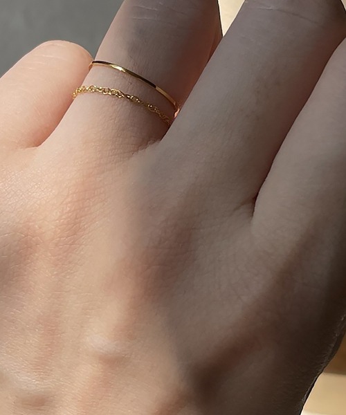 ABBEY MARKET（アビーマーケット） 指輪 リング 14KGF シンプルリング