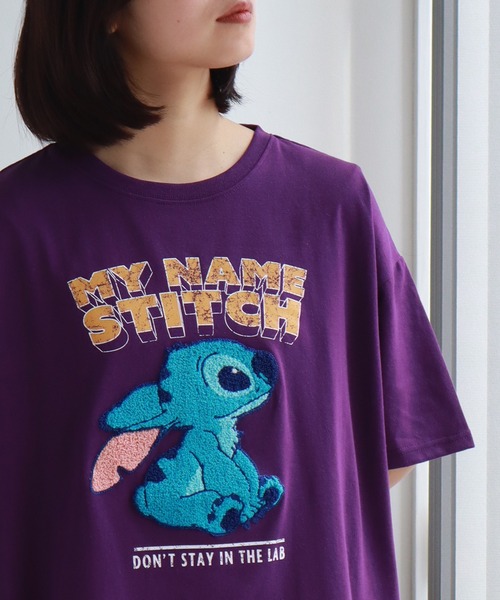 Disney（ディズニー） tシャツ 「Disney/ディズニー」スティッチ