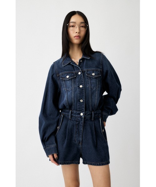 MOUSSY（マウジー） オールインワン 「26年SS新作」DENIM SHORT