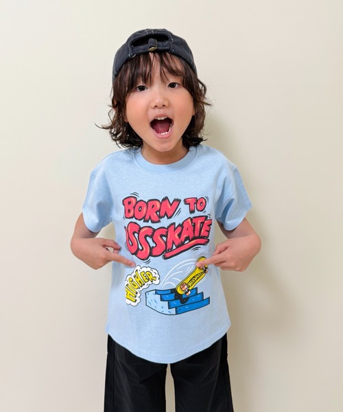 Crescent tシャツ 「Hot WHeeLs」ホットウィールスケボー半袖Tシャツ