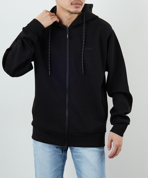 phenix（プラスフェニックス） パーカー 別注 ダンボールニット フード