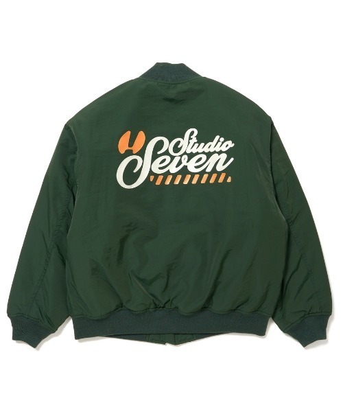 STUDIO SEVEN ma1 ma-1 Filled Bomber Jacket 「STUDIOSEVEN/スタジオ