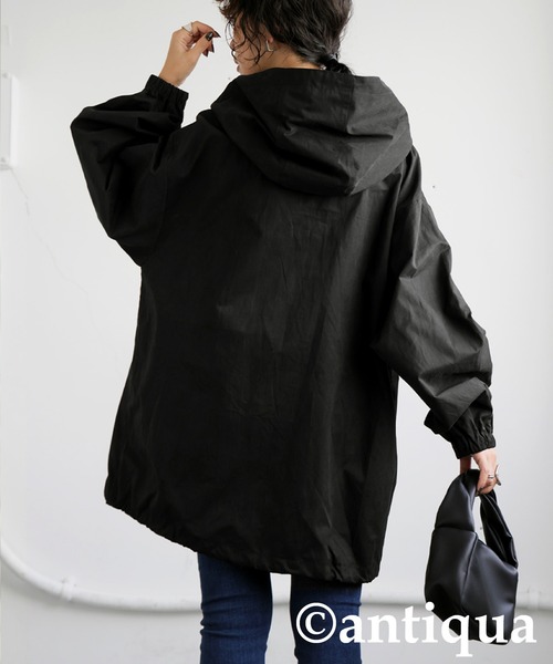 antiqua（アンティカ） コート アウター ハーフジップアウター