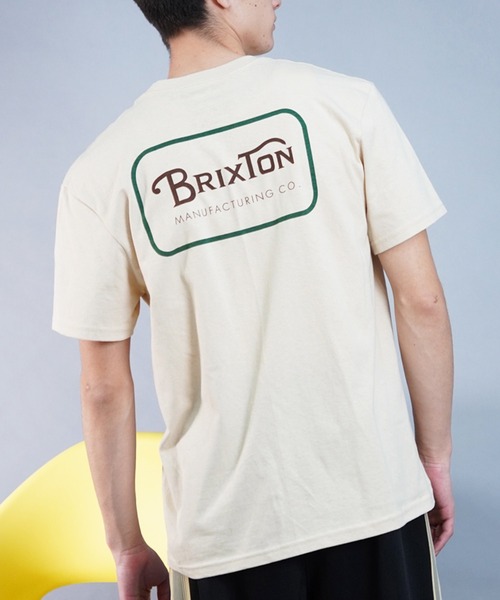 BRIXTON（ブリクストン） tシャツ 半袖Tシャツ バックプリント