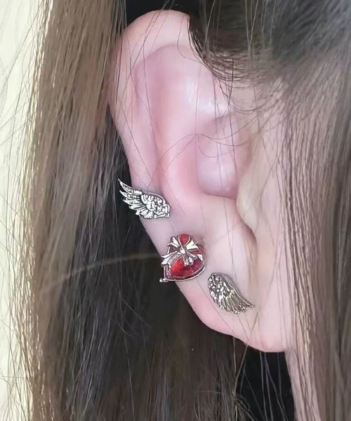 ARCHIVER ピアス 「Bz」キラキラY2Kピアス3点セット(RZ) レディース