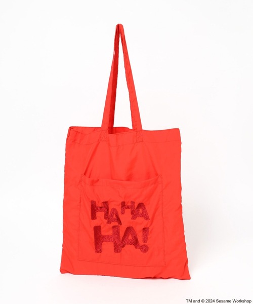 Me%（ミィパーセント） トートバッグ 「セサミストリート」ポーチ付き