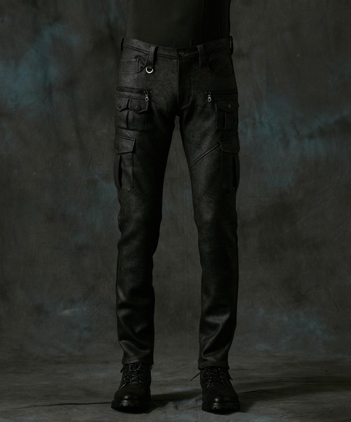 HIDEAWAYS NICOLE（ハイダウェイ ニコル） カーゴパンツ マイクロ起毛