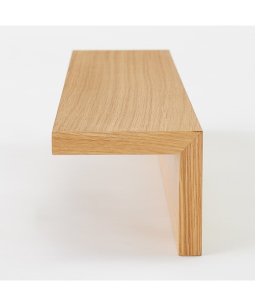 無印良品（MUJI） インテリア 壁に付けられる家具棚 オーク材突板