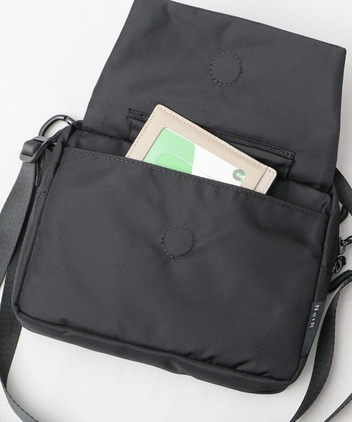 NoiR ショルダーバッグ 撥水加工 2WAY ショルダーバッグ ポーチ Switch