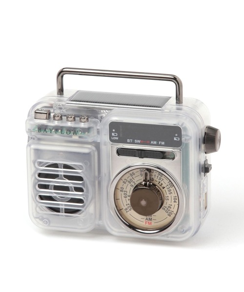 BAYFLOW（ベイフロー） インテリア 「1台7役!!ラジオも音楽も楽しめる