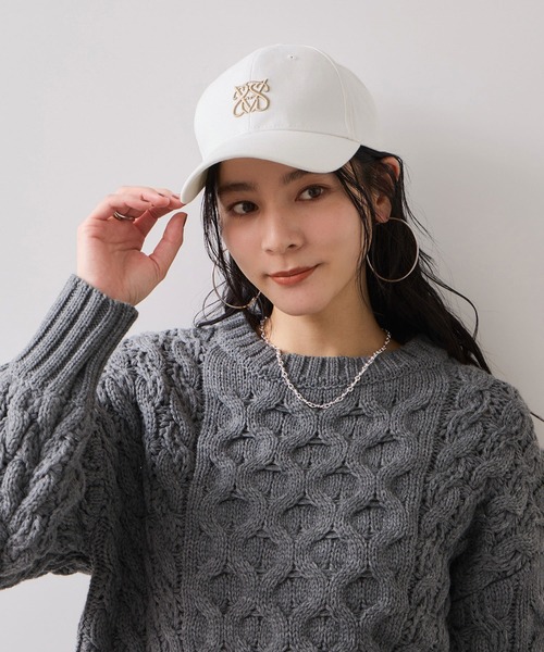 VIS（ビス） キャップ 帽子 「新色追加」ロゴマーク刺繍キャップ