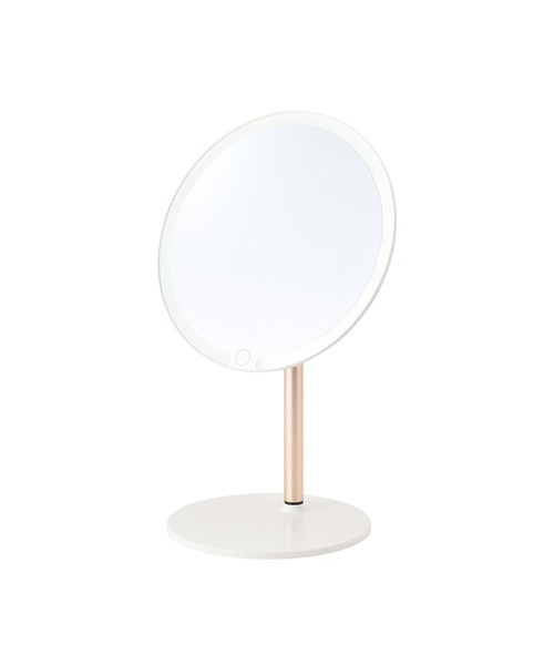 Francfranc（フランフラン） 鏡 LED スタンドミラー ホワイト