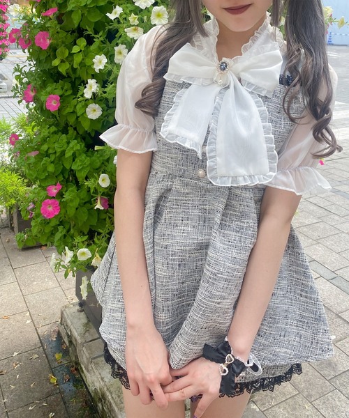 ROJITA（ロジータ） セットアップ BIGリボンツイードセットアップ