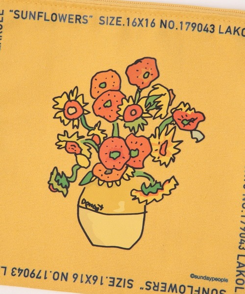 LAKOLE（ラコレ） ポーチ 「世界の名作」フラットポーチ / 141525