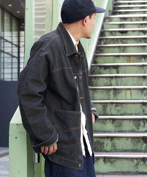 NO NEED（ノーニード） デニムジャケット gジャン ビッグポケット