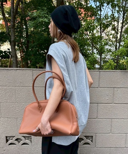 HANNE ボストンバッグ ロングハンドルボストンバッグ レディース